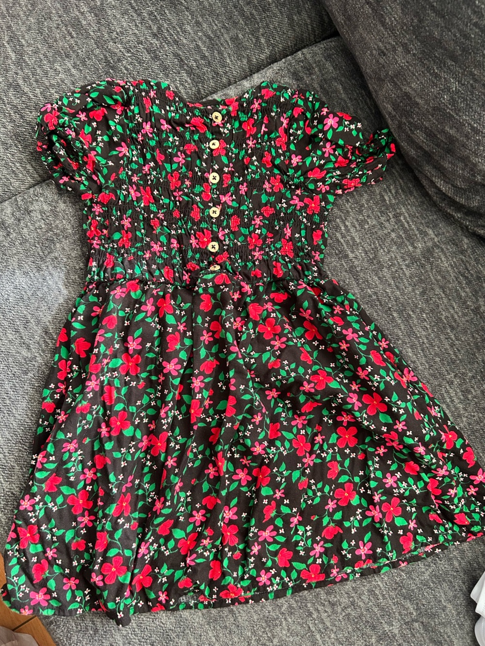 Cat & Jack Floral Dress 6/7